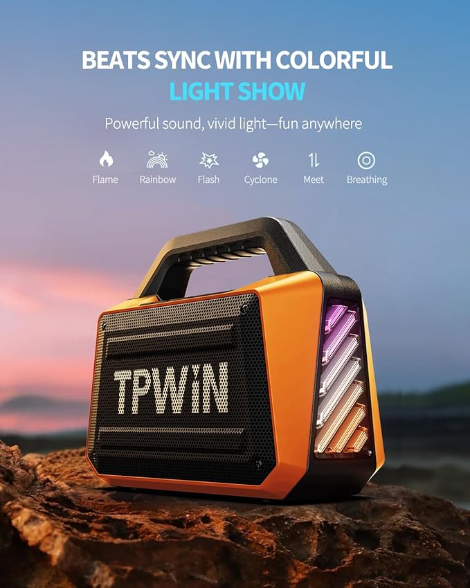 Bluetooth Speaker - 80W Loud - Image 5