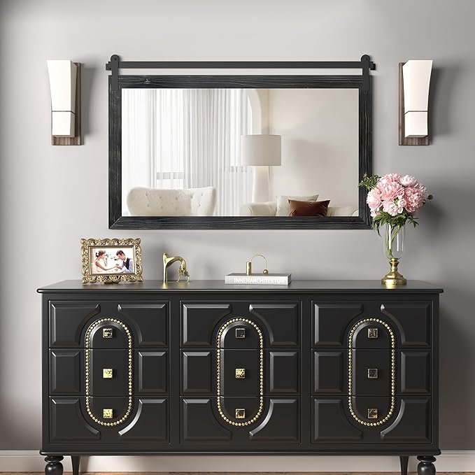 COGOOD Farmhouse Bathroom Mirror - Image 2