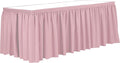 Ultimate Textile Pleat Polyester Fabric Table Skirt by UltimateTextile