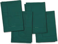 Green Cotton Linen Napkins Set of 4 – Hemstitch Cloth Napkins 20x20 Inch – by HomeEkaa