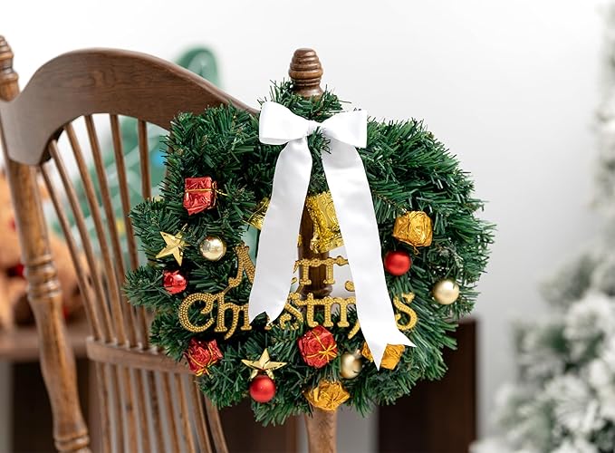 White Satin Ribbon Double-Faced Wired Ribbons - Image 4