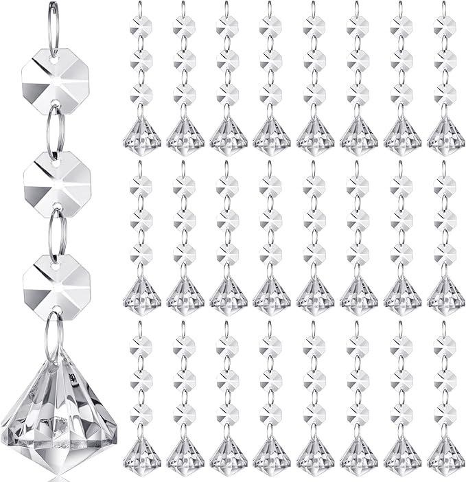 Nuenen 100 Pcs Hanging Crystals by Nuenen
