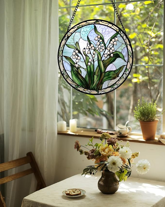 Stained Glass Window Hanging - Image 7