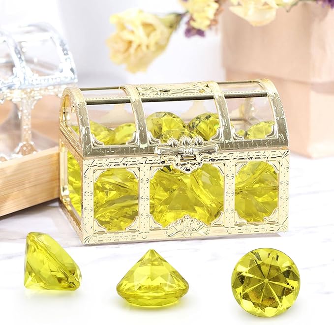 100 PCS Acrylic Diamond Gems, Arts & Crafts, Birthday Decorations - Image 6