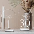 JINMURY Clear Arch Table Numbers by JINMURY