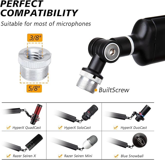 SUNMON Mic Stand Boom Arm - Image 4