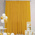 10ft x10ft Gold Metallic Spandex Backdrop, 1 Panel Glitter Sheer Photography by SFNSKY