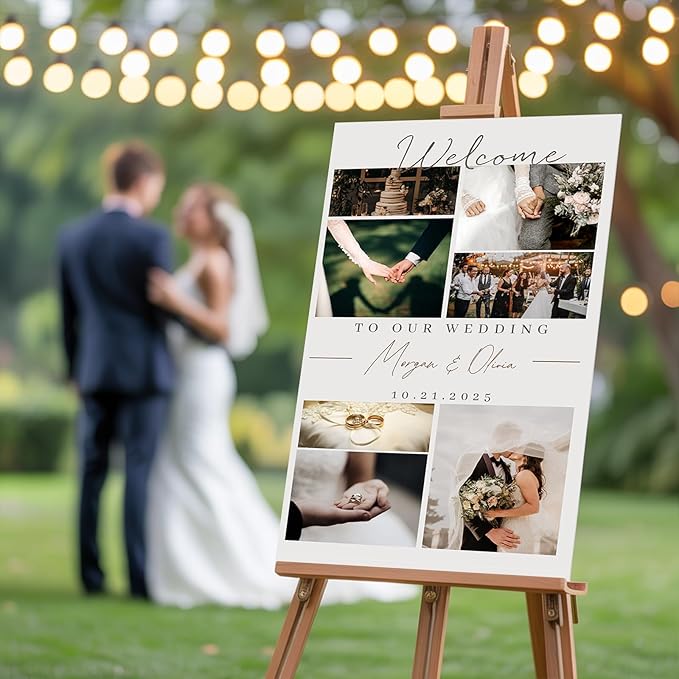 Personalized Wedding Welcome Sign - Image 2