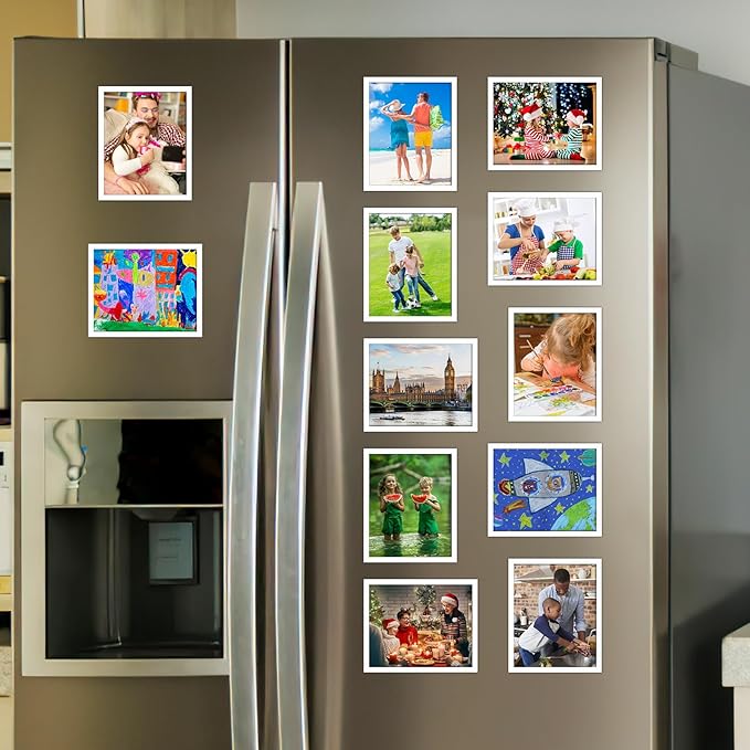 CRUGLA 8x10 White Magnetic Picture Frames - Image 6