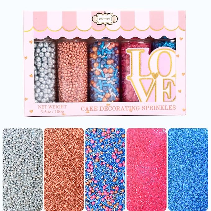 Confect Game Night Sprinkles – Mix by CONFECTTHECAKEDECORATINGCO