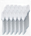 Prestee 500 Clear Plastic Forks by Prestee