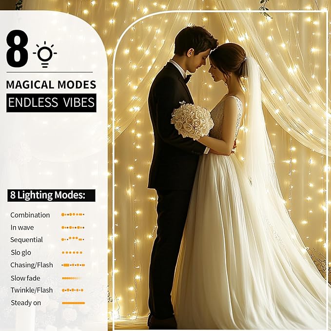 Ivory Tulle Backdrop Curtain - Image 4