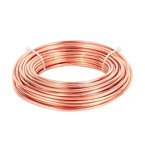 10 Gauge/2.6 mm 10 Feet 5 oz 99.9% Dead Soft Copper Wire by ichenbao