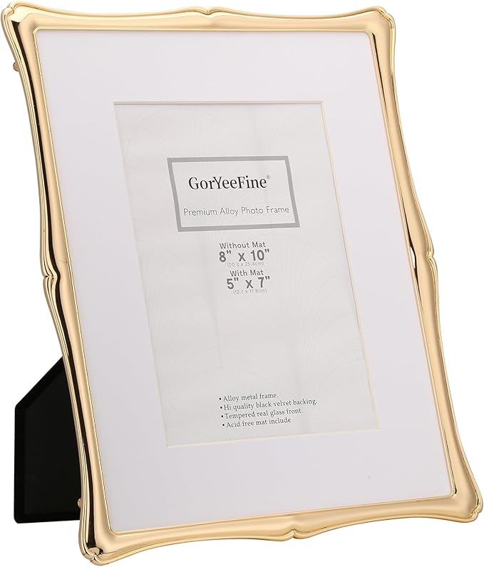 8 x 10'' Premium Alloy Gold Photo Frame - Image 9