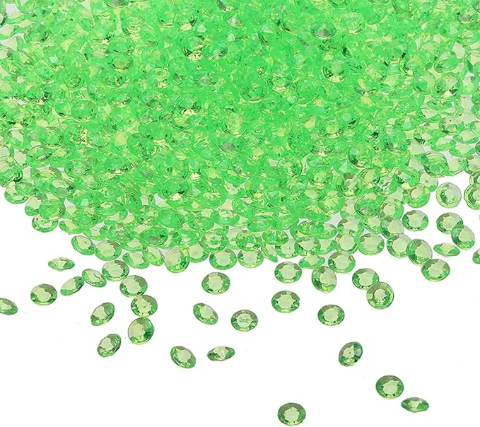 PATIKIL 4000 Pcs Wedding Table Scatter Confetti Crystals 6mm Acrylic Diamonds by PATIKIL