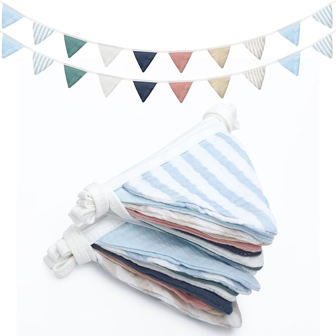 Oudain 15.5 ft Pennant Banner Flags, Each 7.75 ft by Oudain