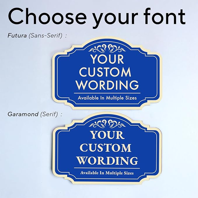 Custom Decorative Outdoor Metal Sign - Image 9