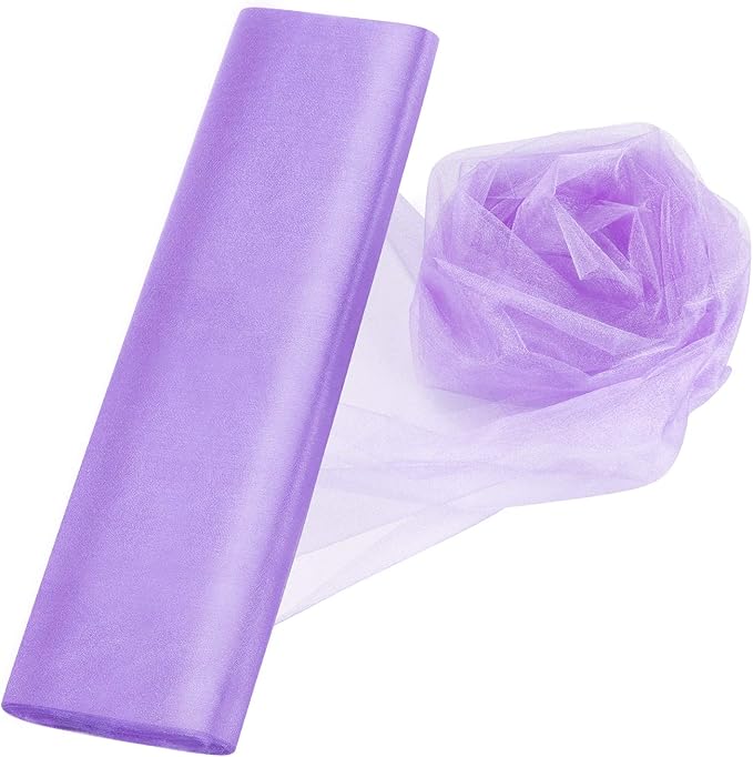 Crystal Organza Tulle Sheer Fabric Backdrop Curtains by Anteer