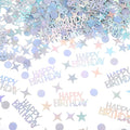 Birthday Confetti for Table, Glitter Birthday Confetti Metallic Foil Sprinkles by Unknown
