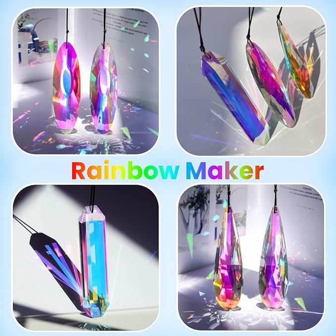3Pcs 5-inch Crystal Sun Catcher Prisms - Image 4