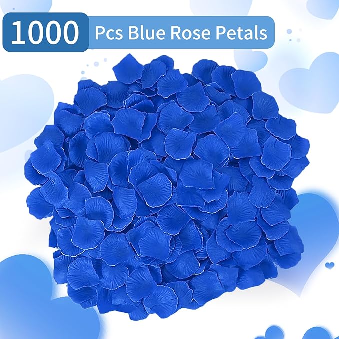 1000 Pcs Artificial Fake Rose Petals, Flower Petals - Image 2