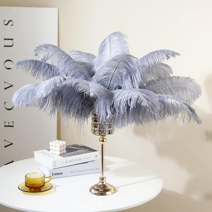 Larryhot Natural Ostrich Feathers - Image 3