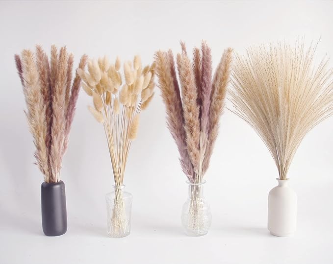 Natural Dried Pampas Grass Decor, Reed Grass Bouquet - Image 5