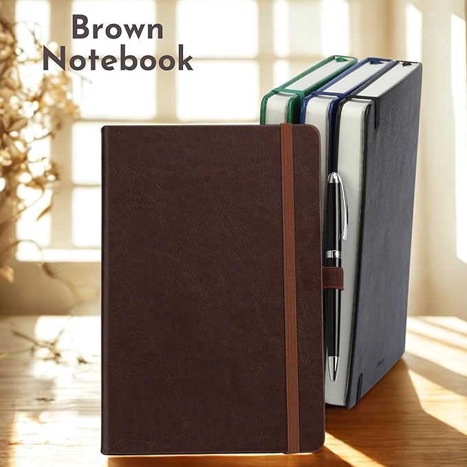SETTINI Journal Notebook for Writing, Vegan Leather Hardcover Notebook - Image 6
