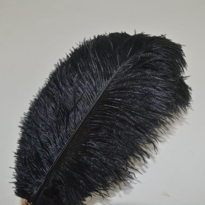 KOLIGHT 40pcs 12''~14'' Natural Ostrich Feathers - Image 2