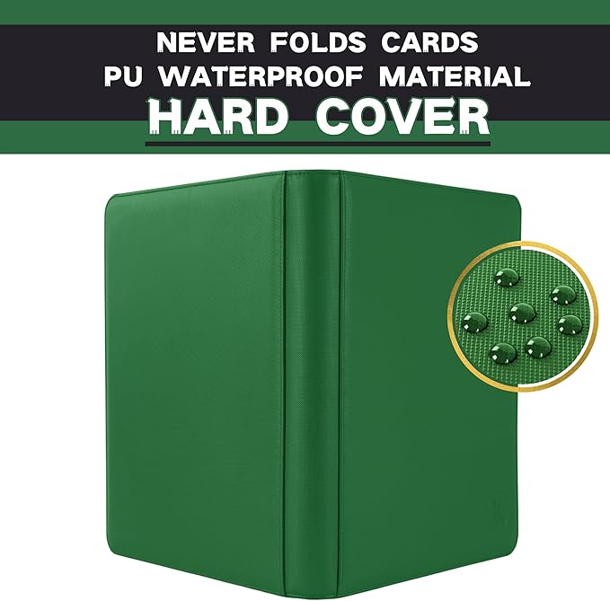 1600+ Pockets Trading Card Binder, 16-Pocket Card Ablum Compatible - Image 3