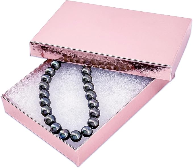 TheDisplayGuys - 25-Pack #53 Kraft Paper Cardboard Gift Boxes/Jewelry Cases w. - Image 2