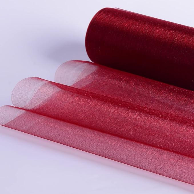 Crystal Organza Fabric Tulle - Image 2