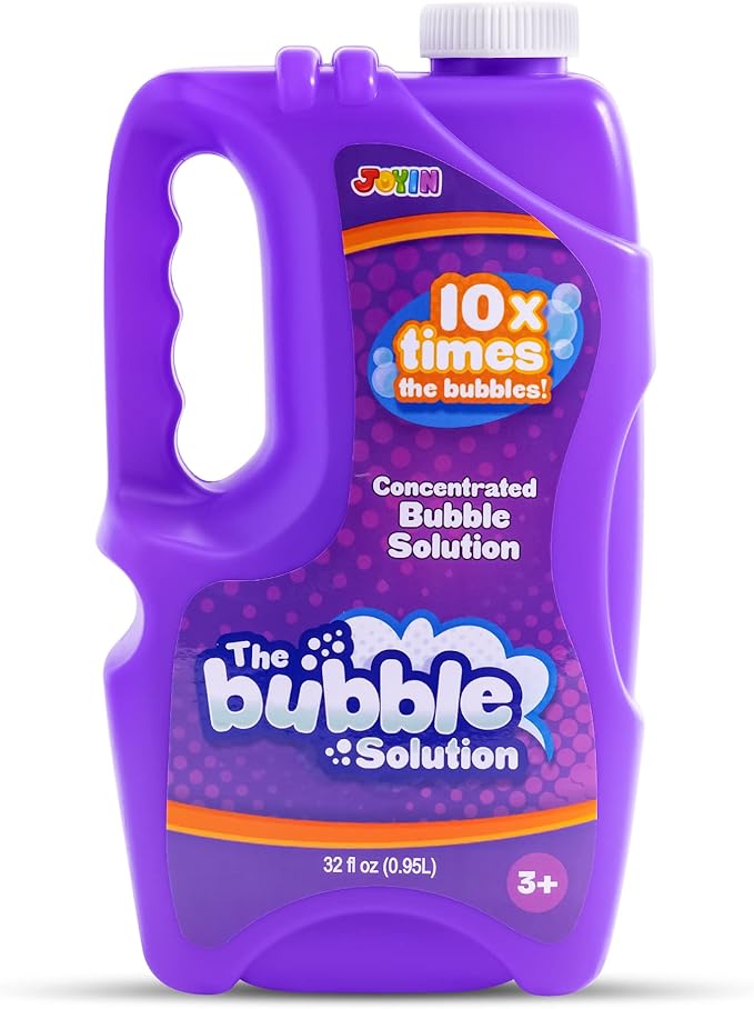 JOYIN 32 oz Bubble Solution Refills, Concentrated Solution by JOYIN