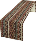Retro Cabin Table Runner Rustic Bear Forest Farmhouse Lodge Jungle Table Runner by ShiTingYu