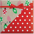 Current Kraft Light Bulb Double-Sided Rolled Christmas Wrapping Paper by Current