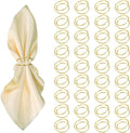 Gold Napkin Rings by FORESRUM