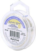 Artistic Wire, 26 Gauge Silver Plated Tarnish Resistant Colored Copper Craft by ArtisticWire