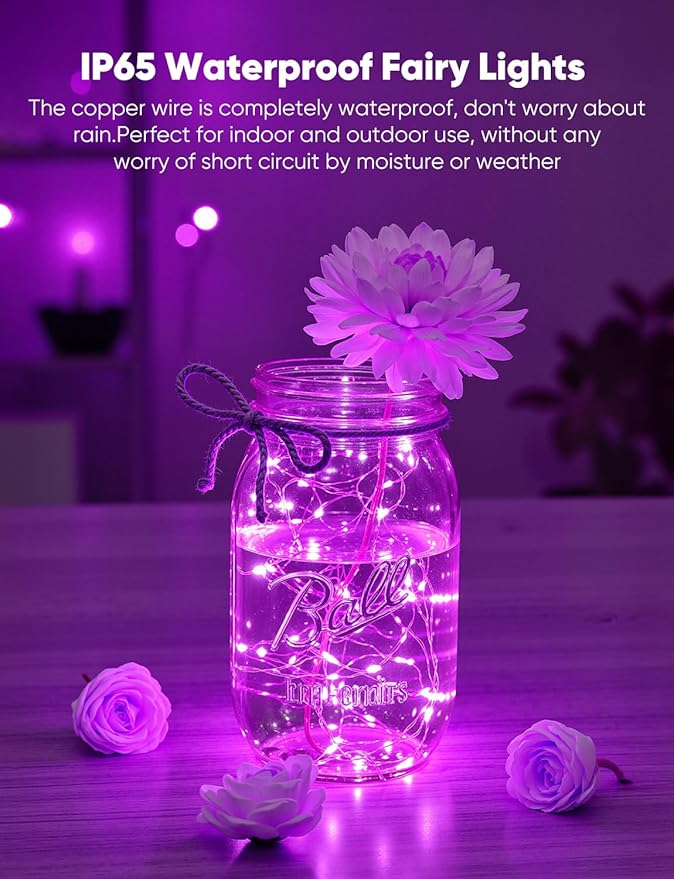 Brightown 14 Pack 6 Color LED Fairy Lights Battery Operated String Lights - Image 6
