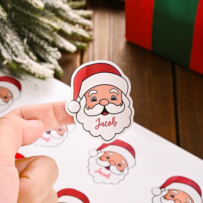 CALLIE Personalized Christmas Stickers - Image 2