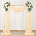 Champagne Arch Draping Fabric for Wedding by Gogoparti