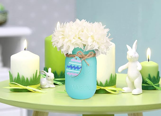 Easter Decorations, Easter Mason Jars Decoration, Easter Farmhouse Decor - Image 3