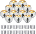 Luditek Disco Ball Candle Holders, Glass Votive by Luditek