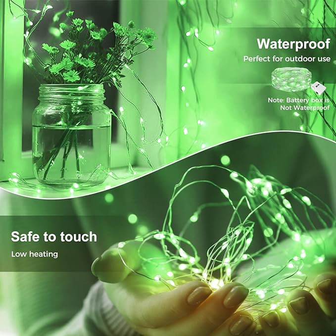 kolpop 30 Pack LED Fairy Lights Battery Operated, 7FT 20 LED Mini Twinkle - Image 3