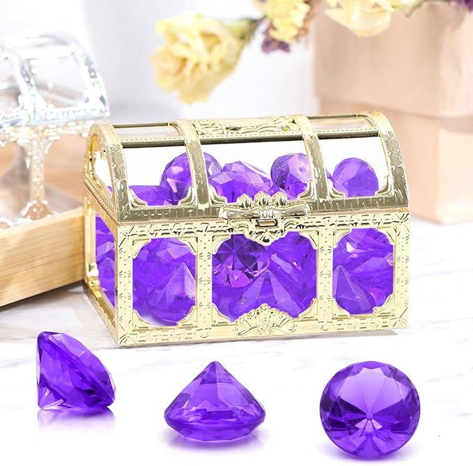 100 PCS Acrylic Diamond Gems, Arts & Crafts, Birthday Decorations - Image 6