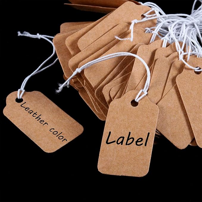 300 Pieces Kraft Price Tags - Image 4