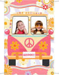 Hippie Photo Booth Props, Hippie Bus Prop Groovy Bus Photo Booth by RTHPY