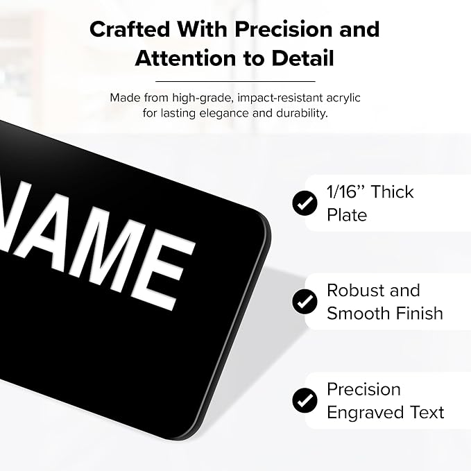 Magnetic Name Tag by My Sign Center - Image 3