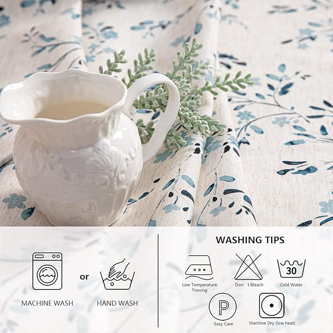 Mysky Home Rectangle Table Cloth 60x120 Inch - Image 4