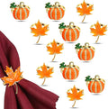 KPOSIYA 24 Pcs Fall and Christmas Napkin Set by KPOSIYA