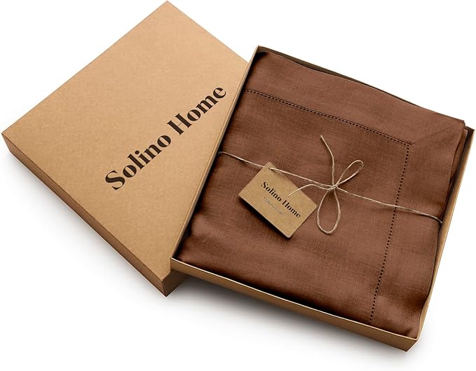 Solino Home Linen Tablecloth 60 x 108 Inch - Image 7
